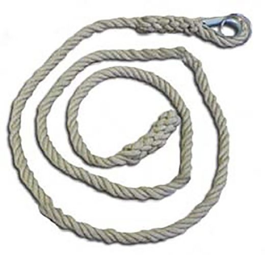 Corde d'escalade lisse de 4 mètres (intérieur uniquement)