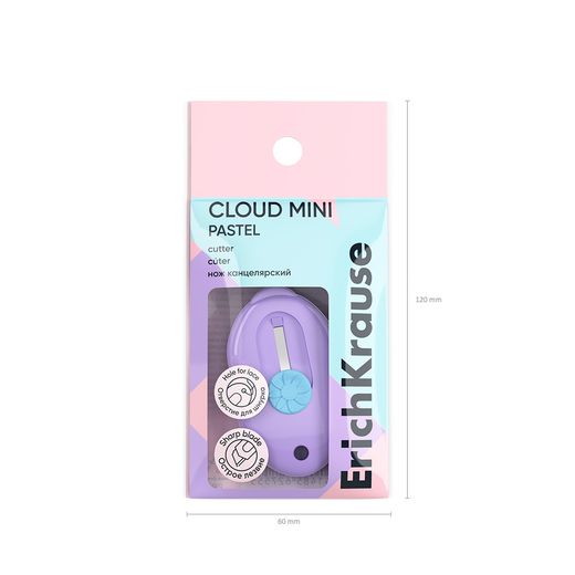 Cutter Mini Colores Pastel