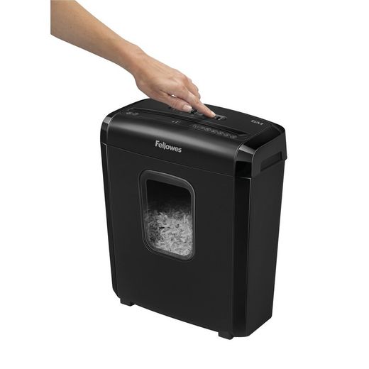 Fellowes destroyer 6m. Micro-coupe 4 x 12 mm