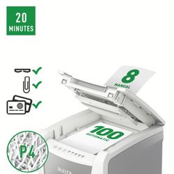 Broyeur automatique leitz iq autofeed 100 p4