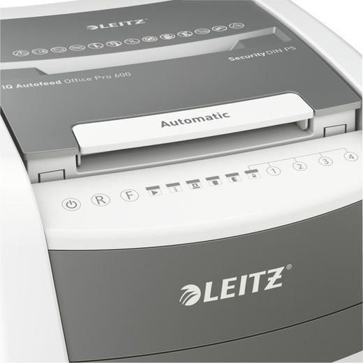 Destructora automática leitz iq autofeed 600 pro p5