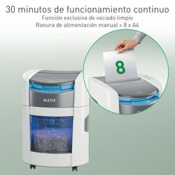 Destructora de papel Leitz IQ OptiMax Autofeed Home Office 150 P4