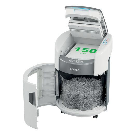 Destructora de papel Leitz IQ OptiMax Autofeed Home Office 150 P5.