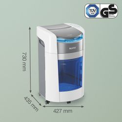 Destructora de papel Leitz IQ OptiMax Autofeed Office 300 P4