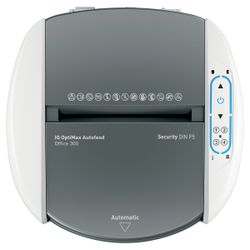 Destructora de papel Leitz IQ OptiMax Autofeed Office 300 P5