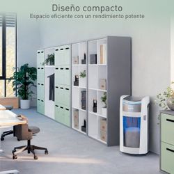 Destructora de papel Leitz IQ OptiMax Autofeed Office Pro 600 P4