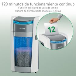 Destructora de papel Leitz IQ OptiMax Autofeed Office Pro 600 P4