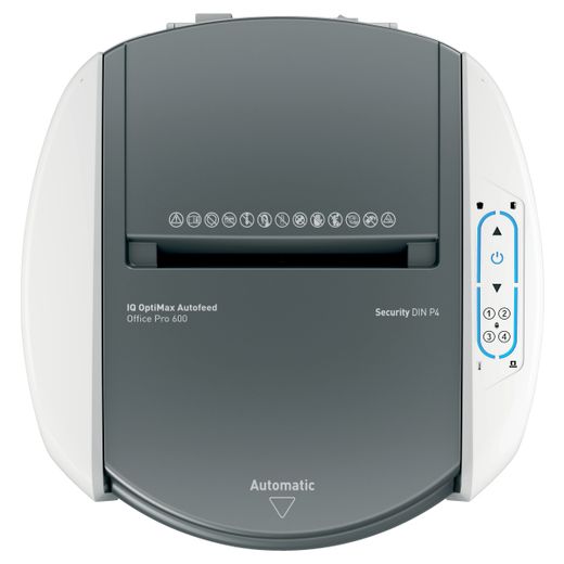 Destructora de papel Leitz IQ OptiMax Autofeed Office Pro 600 P4