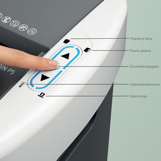 Destructora de papel Leitz IQ OptiMax Autofeed Pequeña Oficina 200 P4