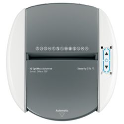 Destructora de papel Leitz IQ OptiMax Autofeed Pequeña Oficina 200 P4