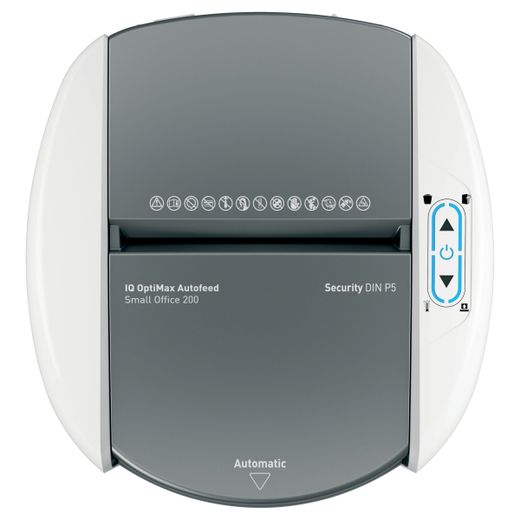 Destructora de papel Leitz IQ OptiMax Autofeed Pequeña Oficina 200 P4