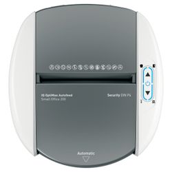 Destructora de papel Leitz IQ OptiMax Autofeed Small Office 200 P5