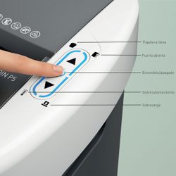 Destructora de papel Leitz IQ OptiMax Autofeed Small Office 200 P5