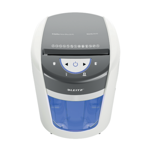 Destructora de Papel Leitz IQ OptiMax Home Office 225. 83580000. Con giro de papelera