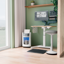 Destructora de Papel Leitz IQ OptiMax Home Office 225. 83580000. Con giro de papelera