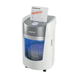 Destructora de Papel Leitz IQ OptiMax Small Office 350. 83590000. Con giro de papelera