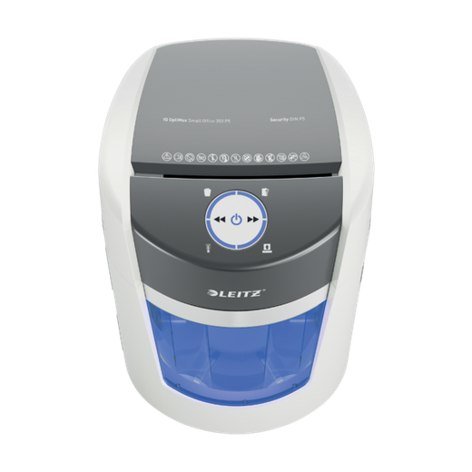 Destructora de Papel Leitz IQ OptiMax Small Office 350. 83590000. Con giro de papelera