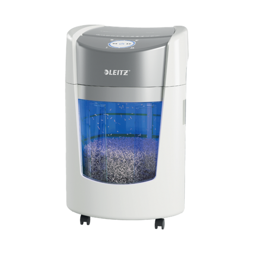 Destructora de Papel Leitz IQ OptiMax Small Office 350. 83590000. Con giro de papelera