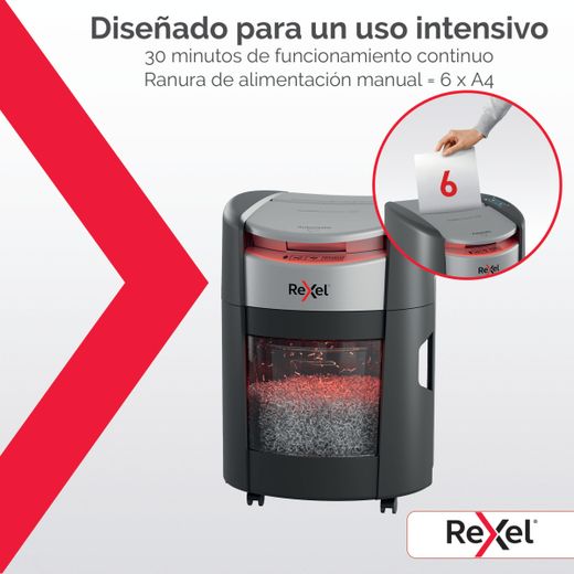 Destructora de papel Rexel ShredMax AutoFeed+ 150M P5