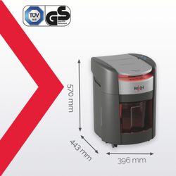 Destructora de papel Rexel ShredMax AutoFeed+ 150X P4