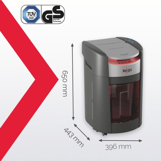 Destructora de papel Rexel ShredMax AutoFeed+ 200M P5