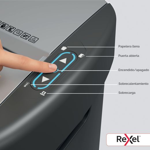 Destructora de papel Rexel ShredMax AutoFeed+ 200M P5