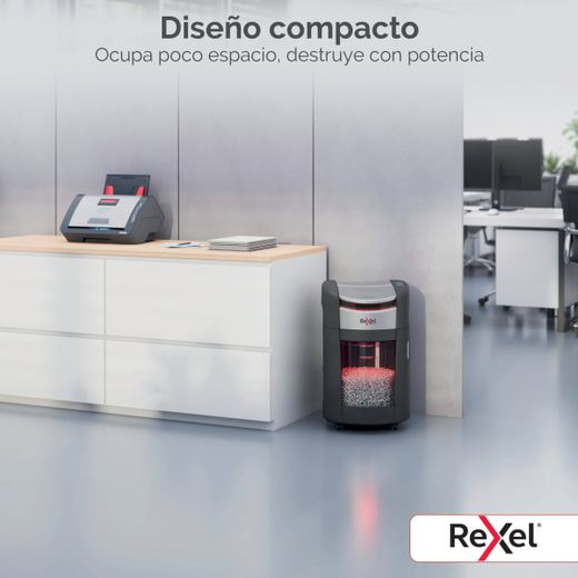 Destructora de papel Rexel ShredMax AutoFeed+ 200X P4