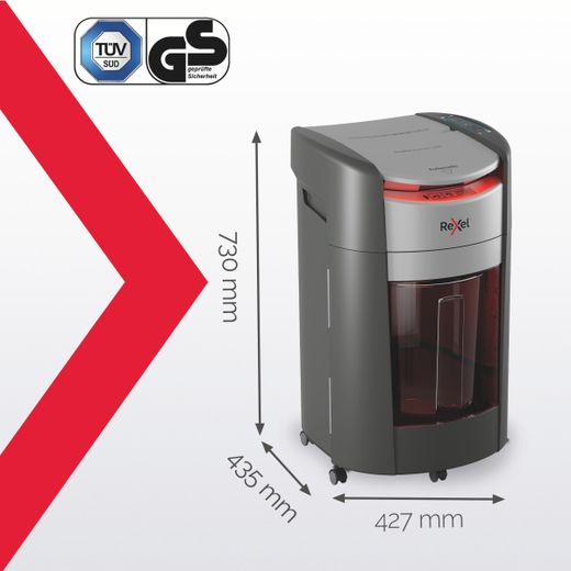Destructora de papel Rexel ShredMax AutoFeed+ 300X P4