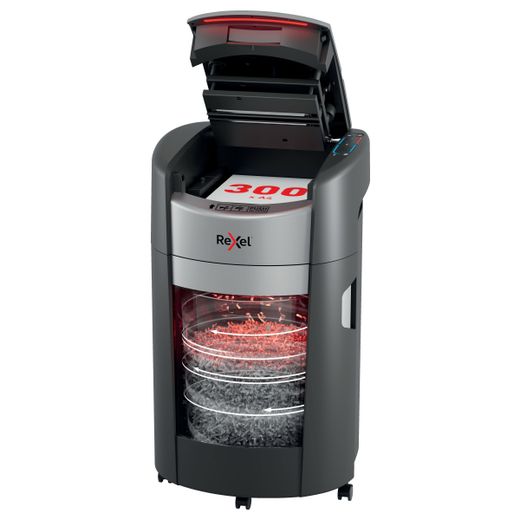 Destructora de papel Rexel ShredMax AutoFeed+ 300X P4