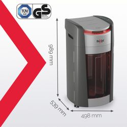 Destructora de papel Rexel ShredMax AutoFeed+ 600X P4