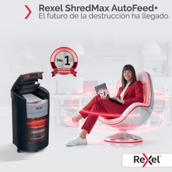 Destructora de papel Rexel ShredMax AutoFeed+ 600X P4