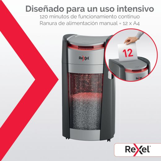 Destructora de papel Rexel ShredMax AutoFeed+ 600X P4