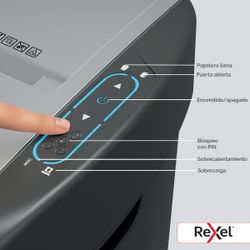 Destructora de papel Rexel ShredMax AutoFeed+ 600X P4