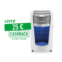 Destructora Leitz IQ OptiMax 83600000. Con giro de papelera.