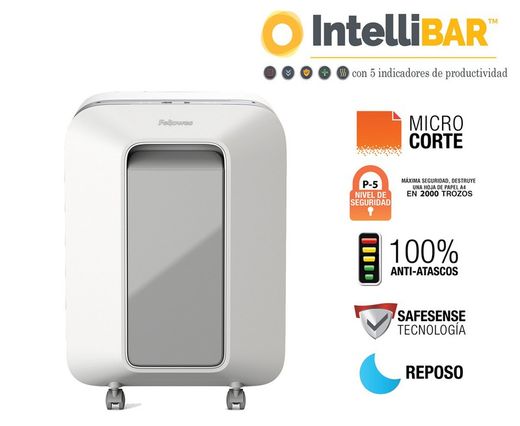 Destructora lx201 de fellowes. Seguridad y diseño juntos