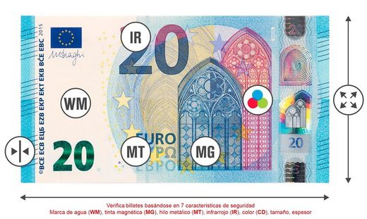 detector de falsificação safescan 155-s