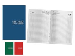 Dietario Encuad.1/4 Color Cas. 2026