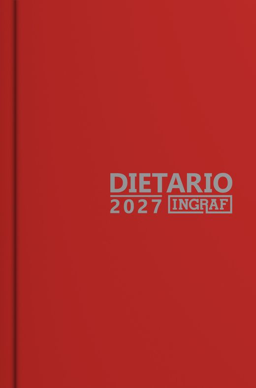 Dietario Encuadernado ¼ 2027. Colores surtidos. Castellano