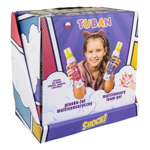 Présentoir en mousse multisensoriel