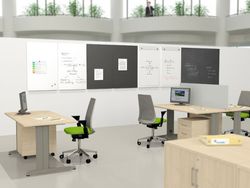 Mesas metálicas divisoras e separadoras