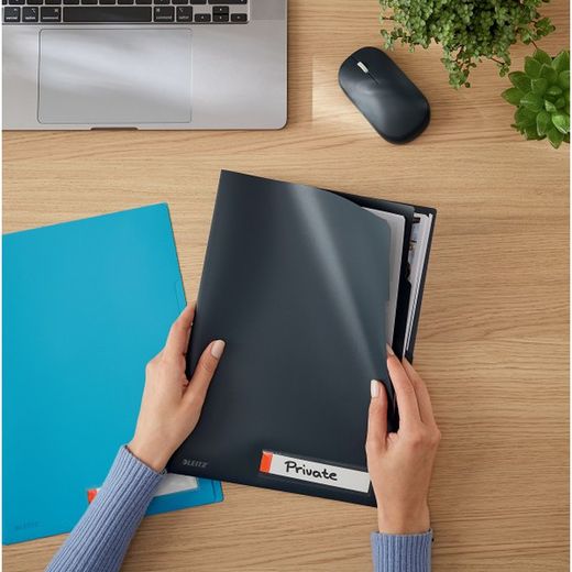 Dossiê triplo para privacidade leitz aconchegante