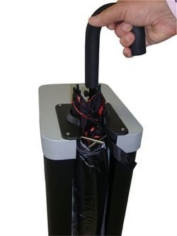 Embolsadora de paraguas largos