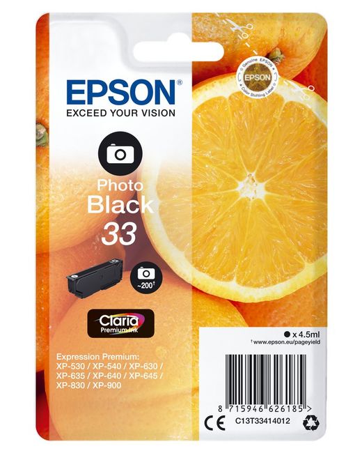 EPSON C13T33414012 Preto
