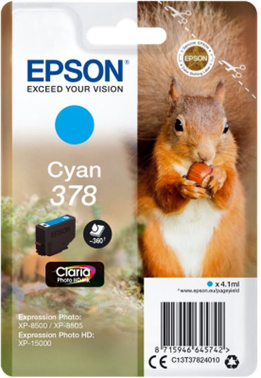 EPSON C13T37824010 Ciano