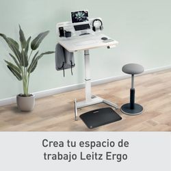 Table électrique compacte Leitz Ergo avec papier à en-tête
