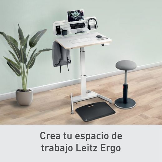 Table électrique compacte Leitz Ergo avec papier à en-tête