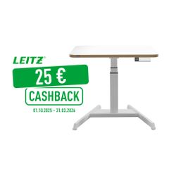 Escritorio Compacto Leitz Ergo eléctrico con recordatorio
