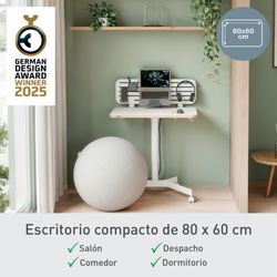 Petite table Leitz Ergo pour s'asseoir/travailler à pied