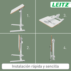 Escritorio de pie/sentado plegable Leitz Ergo