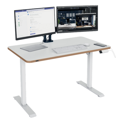 Escritorio Eléctrico Compacto Leitz Ergo 120 x 70cm con Recordatorio para Ponerte de Pie